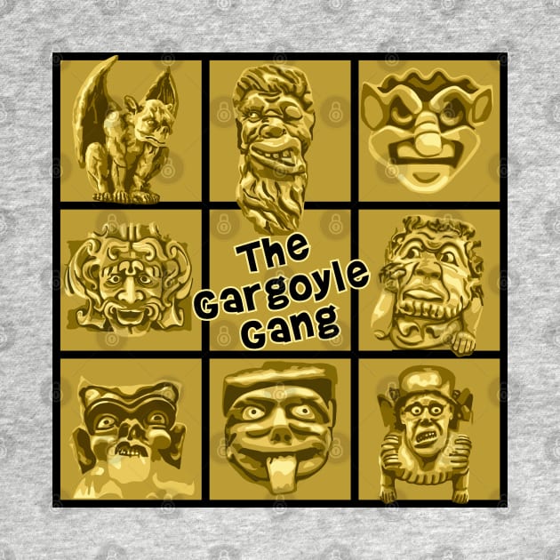 The Golden Gargoyle Gang by Slightly Unhinged